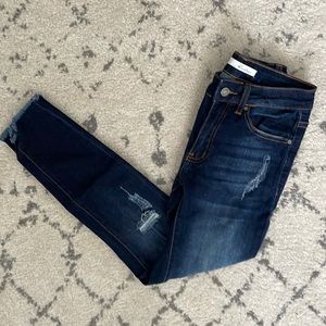 KanCan Low Rise Ripped Skinny Jean